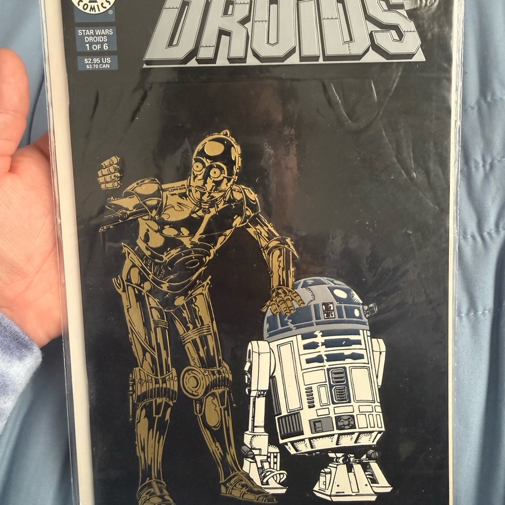 Star Wars Droids Comic Book - Black and Gold Cover